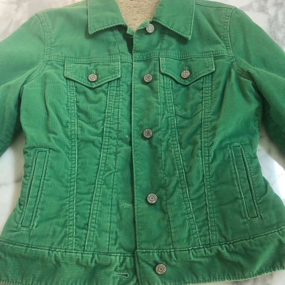 Kelly Green Corduroy Jacket